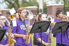 Fun for All Playground Ribbon Cutting - Band