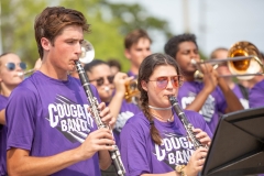 Fun for All Playground Ribbon Cutting - Band