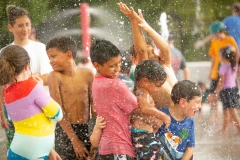 Fun for All Playground Ribbon Cutting - Splash Pad
