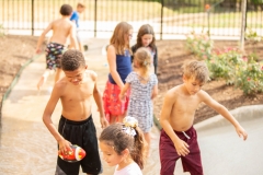 Fun for All Playground Ribbon Cutting - Splash Pad