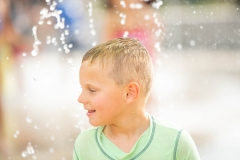 Fun for All Playground Ribbon Cutting - Splash Pad